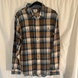 VANS plaid shirt. - large. classic shirt! NWT